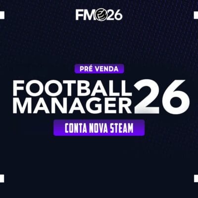 Football Manager 2026 – Conta Nova Steam (Pré-Venda Oficial)