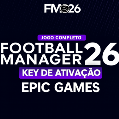 Football Manager 2026 – Key de ativação EPICGAMES