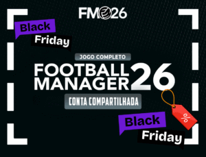 Football Manager 2026 – Conta OFFLINE BLACK FRIDAY