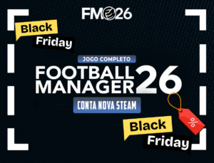 Football Manager 2026 – Conta Nova Steam BLACKFRIDAY