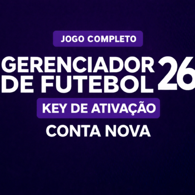 Gerenciador de Futebol 26 - Conta Nova Steam