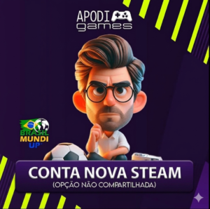 Conta Nova STEAM 24 + Bonus